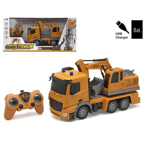 Fjernstyret gravko City Truck 1:24