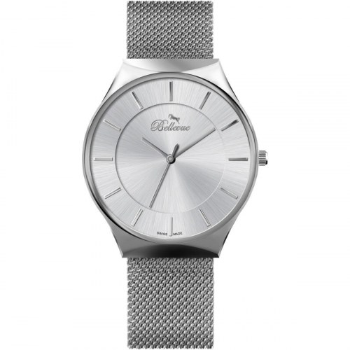 Herreur til mænd Bellevue E55 - Ø 40 mm, grå mesh
