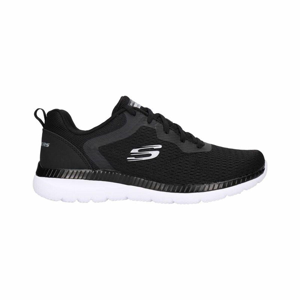 Sportssneakers Til Damer Bountiful Sort 41 Fra Skechers P Tilbud
