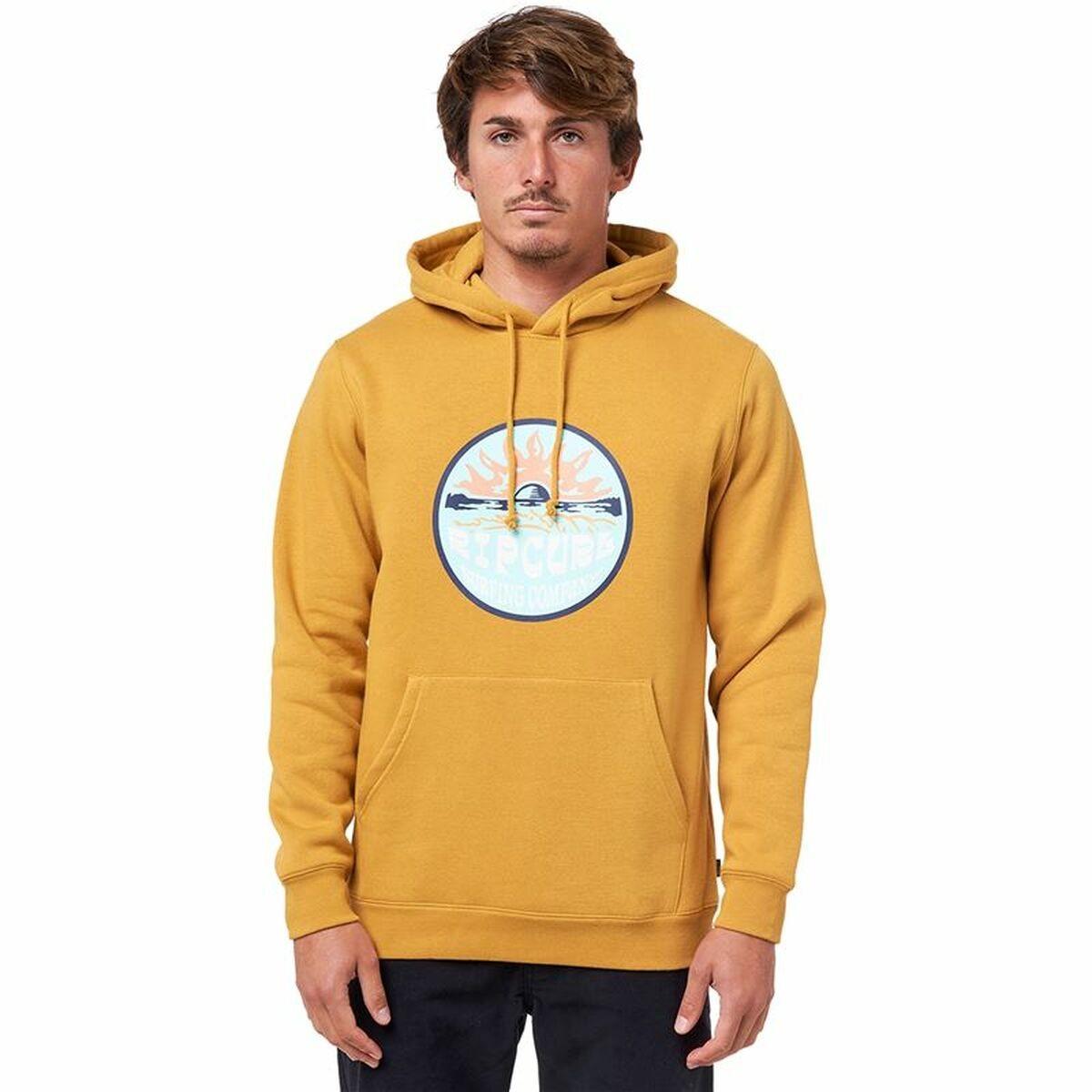 Hættetrøje Til Mænd Rip Curl Down The Line Gylden L