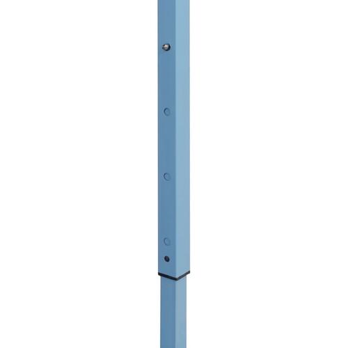 Foldbar pavillon med 4 sidevægge 5x5 m antracitgrå