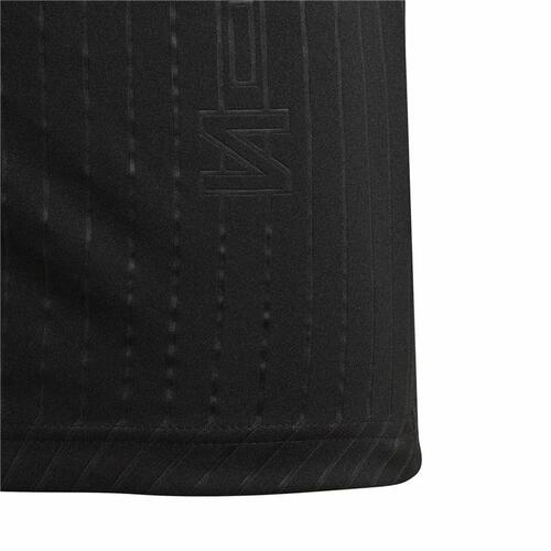 Kortærmet fodboldtrøje til børn Adidas Nemeziz Sort 4-5 år