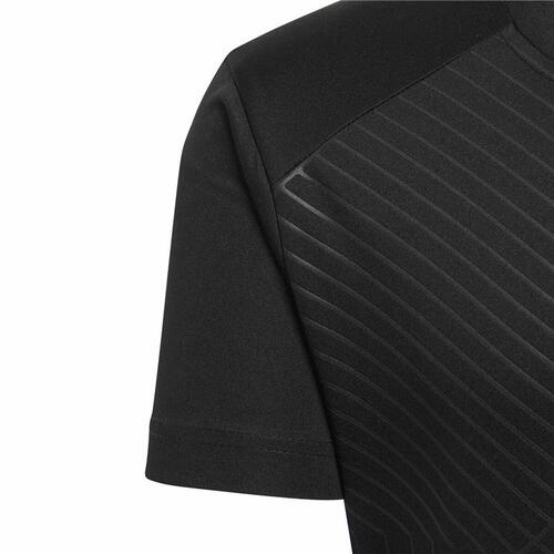 Kortærmet fodboldtrøje til børn Adidas Nemeziz Sort 4-5 år