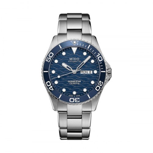 Herreur Mido Ocean Star M042-430-11-041-00 - blå, automatisk (Ø 42,5 mm)