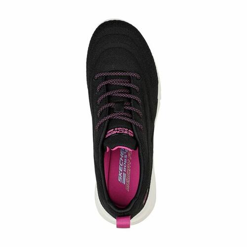 Sportssneakers til damer Skechers Bobs Squad 3 - Whip-Splash Sort 40