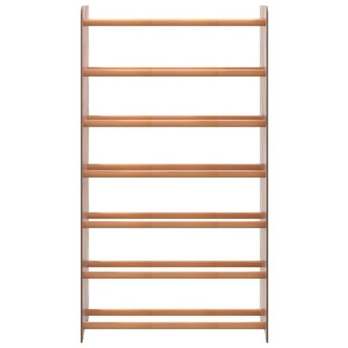 Skoreol 65x24x117 cm konstrueret træ brun