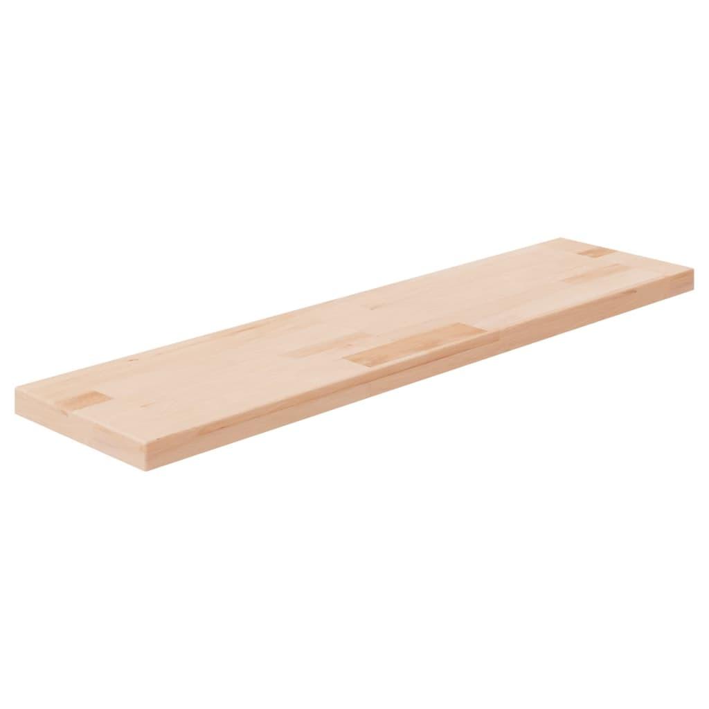 Hyldeplade 40X20X1,5 Cm Ubehandlet Massivt Egetræ - 80 x 20 x 2.5 cm