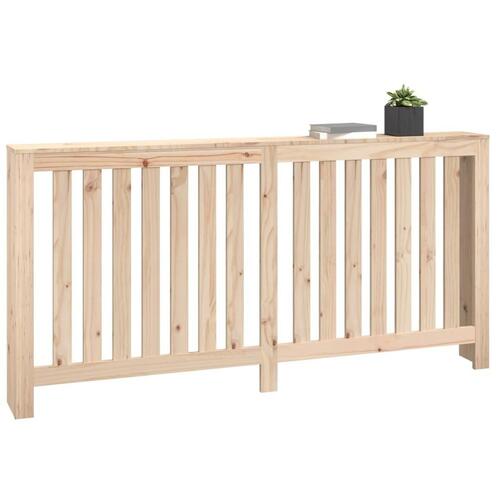 Radiatorskjuler 169x19x84 cm massivt fyrretræ