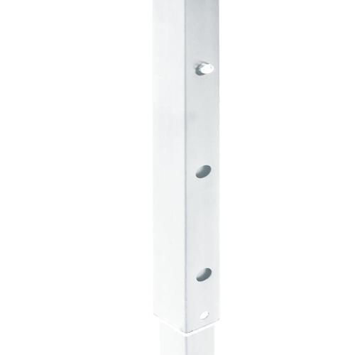 Foldbart festtelt 3x6 m cremefarvet