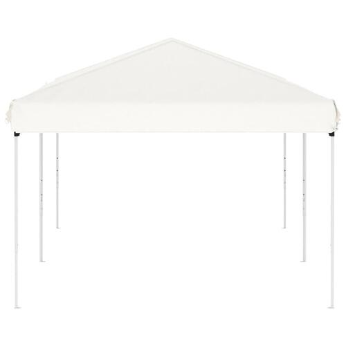 Foldbart festtelt 3x6 m hvid