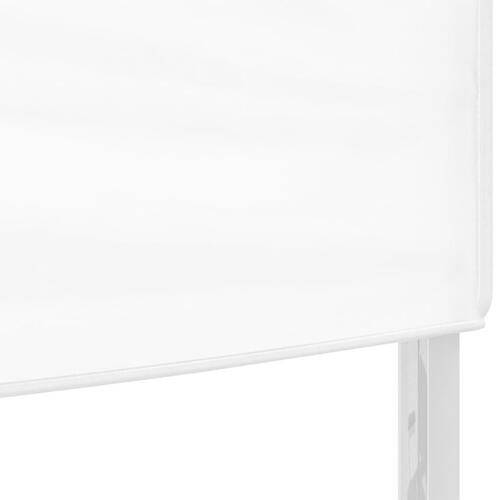 Foldbart festtelt 3x6 m hvid