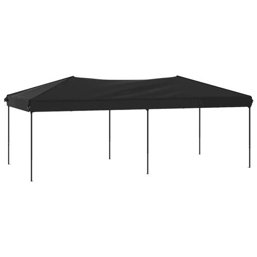 Foldbart festtelt 3x6 m sort
