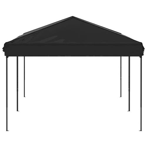 Foldbart festtelt 3x6 m sort