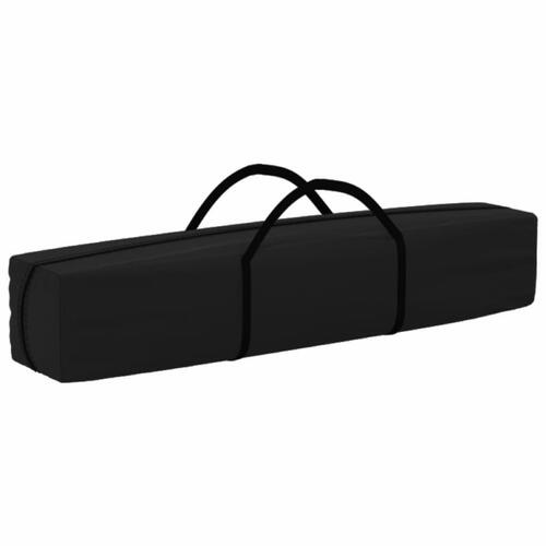 Foldbart festtelt 3x6 m sort