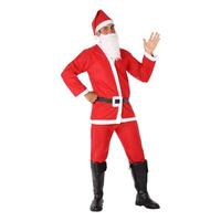 Julemanden Kostume til voksne Rød Polyester (M/L)