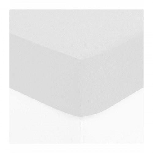 Atmosphera faconsyet lagen - hvid 160 x 200 cm, 100% bomuld