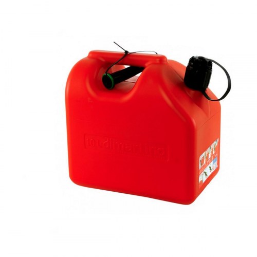 Di Martino benzindunk 10 L - polyetylen med skruelåg