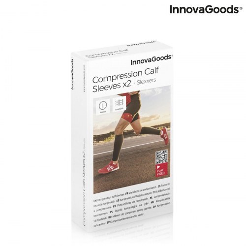 Slexxers kompressionsbind til lægge - 2 stk. XL fra