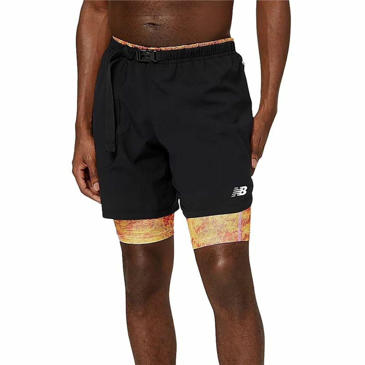 Sport shorts til mænd New Balance Impact Run 2 in 1 Sort L