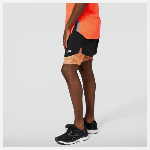 Sport shorts til mænd New Balance Impact Run 2 in 1 Sort S