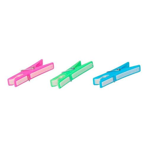 Tøjklemmer EDM Plastik (12 Dele)
