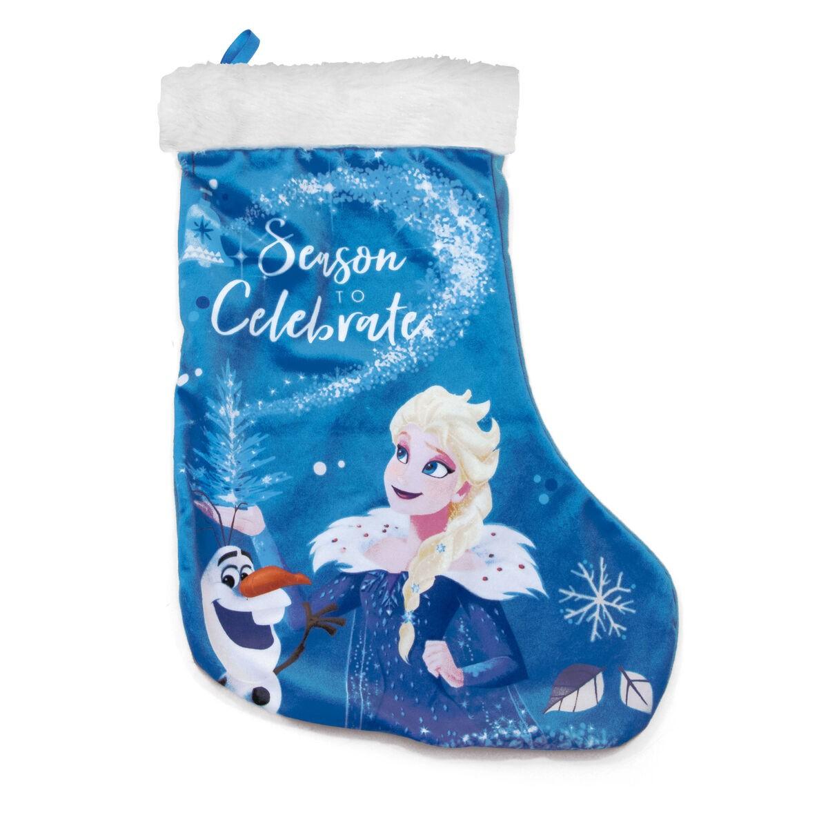 Frozen julesok - Frozen Memories 42 cm (blå/hvid)