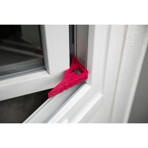 dørstop Schellenberg Vinduer Pink Plastik (12 x 8,5 x 2 cm)