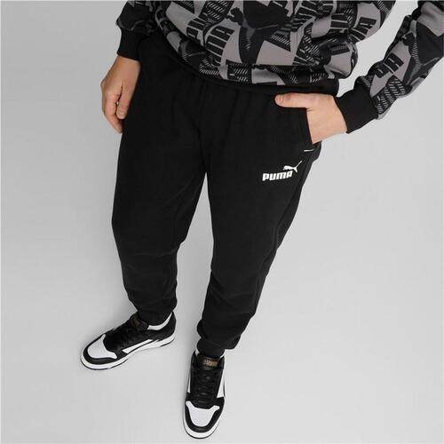 Lange sportsbukser Puma Power Sweatpants Sort Mænd S