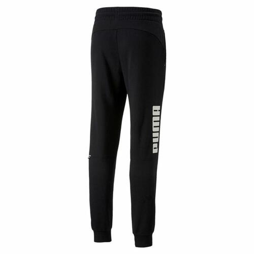 Lange sportsbukser Puma Power Sweatpants Sort Mænd S