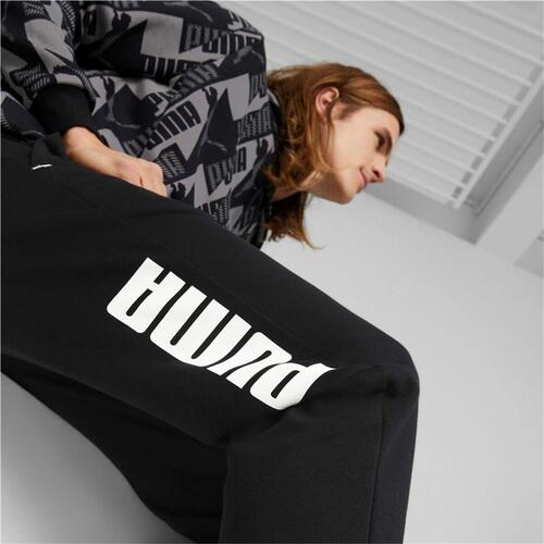 Lange sportsbukser Puma Power Sweatpants Sort Mænd 2XL