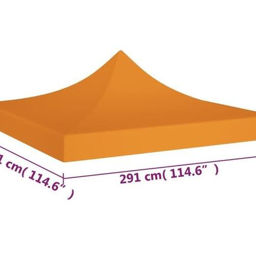 Tag til festtelt 3x3 m 270 g/m² orange