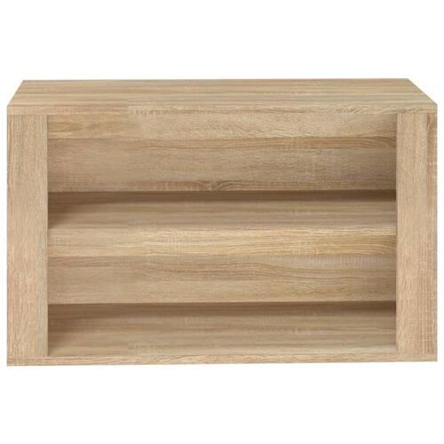 Skoreol 75x35x45 cm konstrueret træ sonoma-eg
