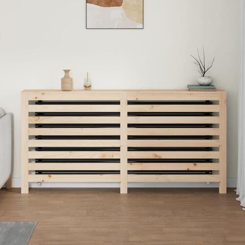 Radiatorskjuler 169x19x84 cm massivt fyrretræ
