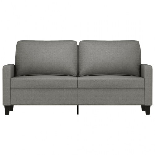 2-personers sofa 140 cm stof mørkegrå