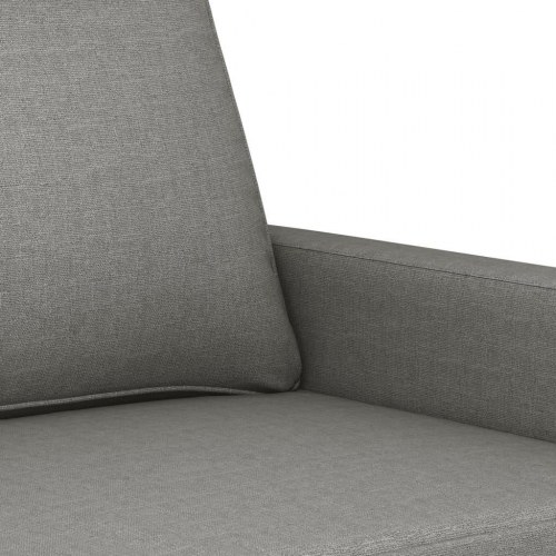 2-personers sofa 140 cm stof mørkegrå