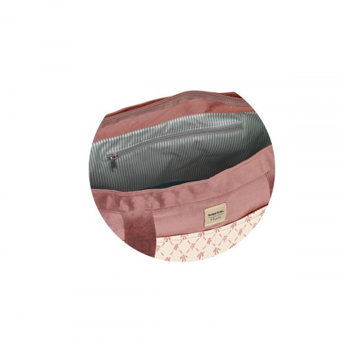 Safta pusletaske Marsala Pink - 46 × 26 × 15 cm