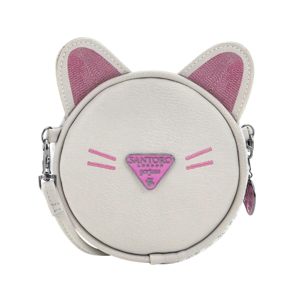 Skuldertaske til børn Gorjuss Ruby Wild - grå 13,5 cm