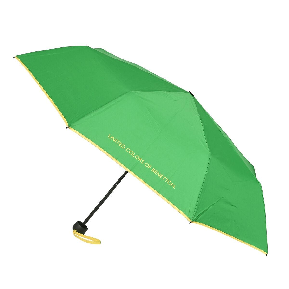 Benetton foldbar taskeparaply - grøn Ø 94 cm
