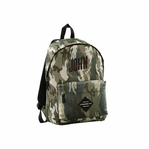 Skoletaske John Smith M22203-005 Camouflage Grøn