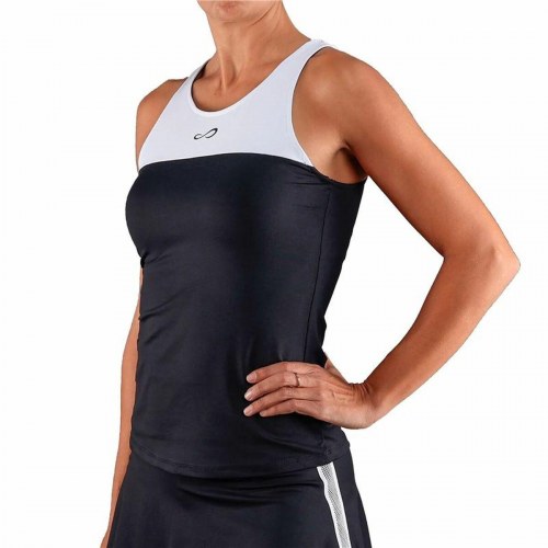 Endless Lux Ribbon padel-top uden ærmer til dame - sort (M)