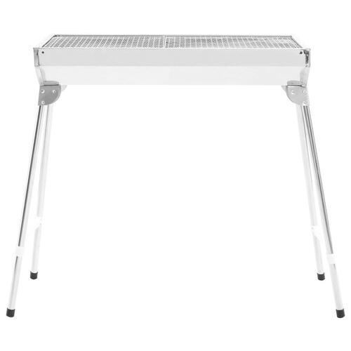 Bærbar foldbar campinggrill rustfrit stål