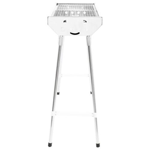 Bærbar foldbar campinggrill rustfrit stål