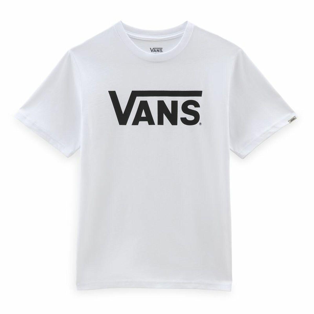 Kortærmet T-shirt til Børn Vans Classic Hvid L