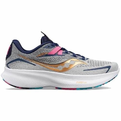 Løbesko til voksne Saucony Ride 15 Lysegrå Dame 37.5