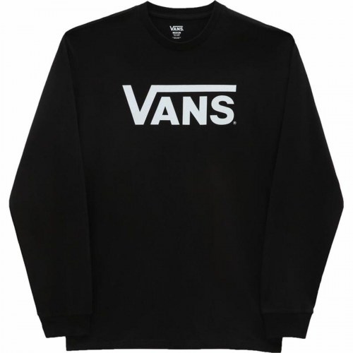 Unisex Langærmet T-shirt Vans Classic Sort - XL