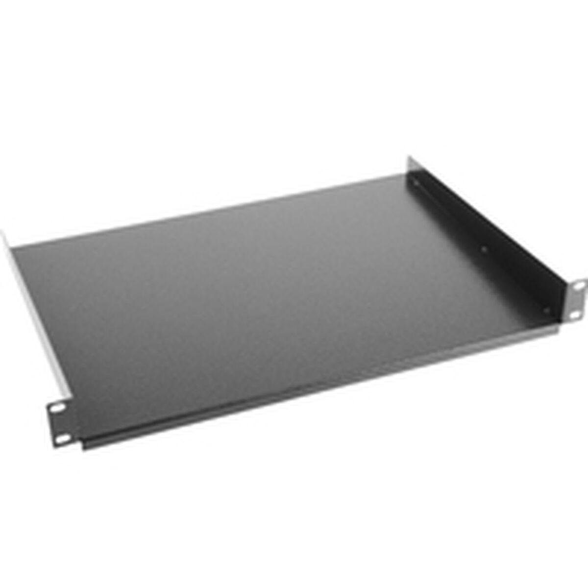 Rack hylde 1U til 19" - Lanberg AK-1008-B, sort