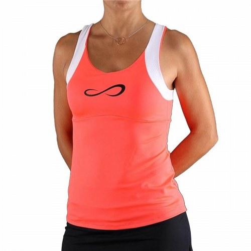 Endless Race Padel tanktop til kvinder - laksefarvet, M