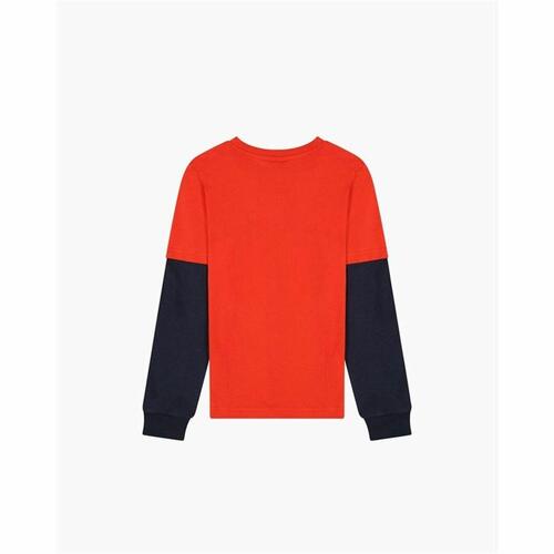 Langærmet T-shirt til Børn Champion Rød 13-14 år