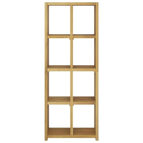Bogreol 70x30x180 cm massivt teaktræ