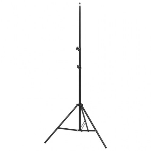 Fotostudiesæt med lamper, baggrund (blå/grøn) og 5-i-1 reflektor